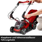 Einhell RASARRO 36/42 Cortacésped a Batería 36 V, 42 cm, hasta 725 m², con 2 Baterías 5,2 Ah
