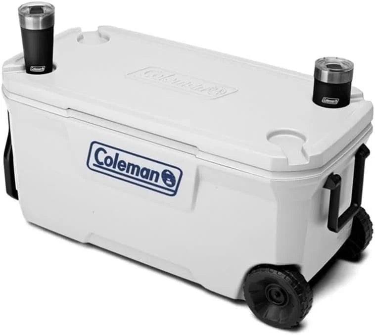 Coleman Nevera Portátil Marine 90 L, Hasta 5 Días de Frío, Blanca