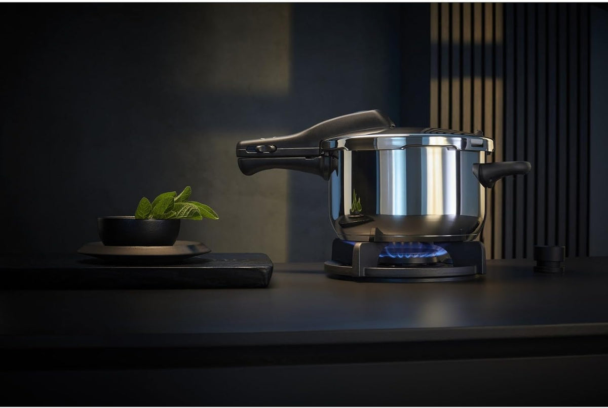 WMF Perfect One Pot Set de Olla Rápida 2 Piezas 4,5 L y 3 L, Inducción, Acero Inoxidable