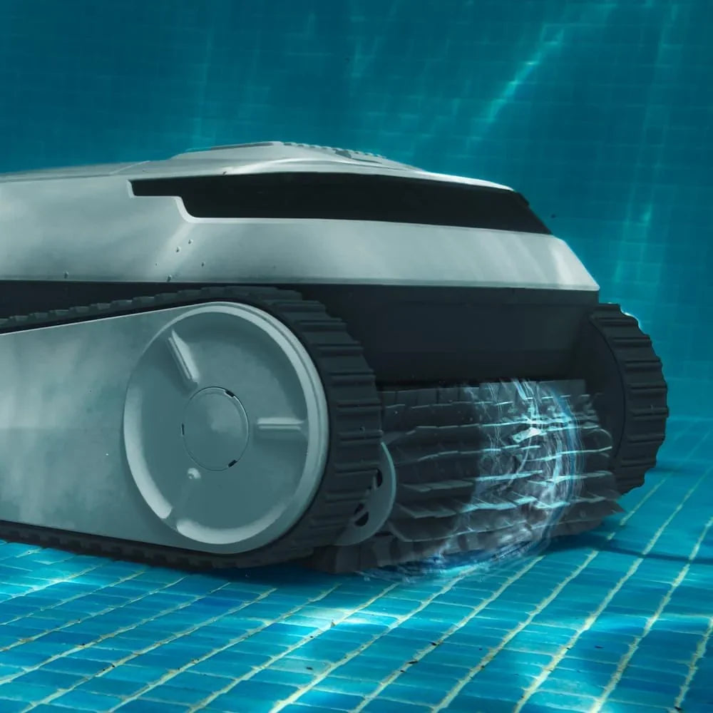Cecotec Conga Pooldroid 5000 TotalClean Pearl Robot Limpiafondos sin Cable para Piscinas hasta 100 m²