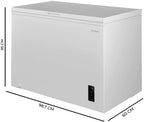 Cecotec Bolero CoolMarket Chest 249P White E Congelador Horizontal 249 L, Dual Function, Fast Freezing