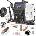 STAHLWERK MTM-200 ST Soldador 3 en 1 TIG, MIG/MAG y MMA hasta 200 A, Arrastre de 4 Rodillos