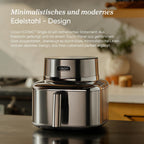 COSORI Iconic Single SE601S Freidora de Aire 6,2 L 7 en 1 sin PFAS, Acero Inoxidable