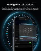 Pro Breeze Aire Acondicionado Portátil 12000 BTU hasta 50 m² con App, Clase A, R290