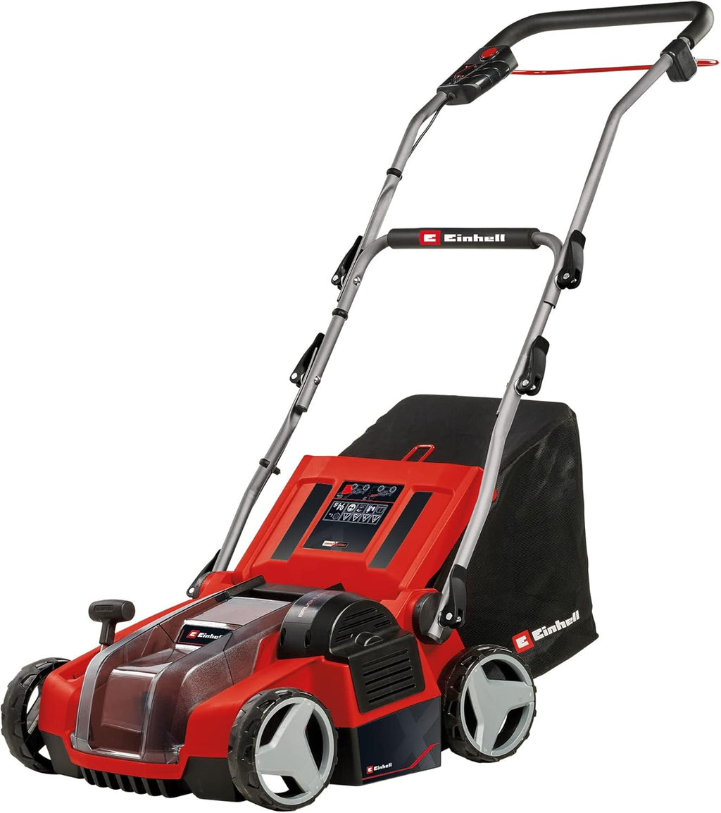 Einhell GE-SA 36/35 Li Escarificador-Aireador a Batería 36 V, 35 cm, con 2 Baterías de 4 Ah