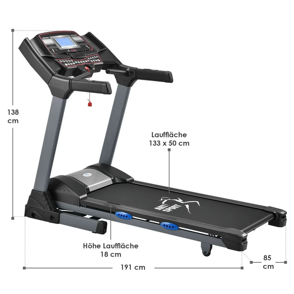 ArtSport Speedrunner 6000 Cinta de Correr Profesional Motor 3 CV, hasta 22 km/h, 99 Programas