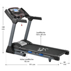 ArtSport Speedrunner 6000 Cinta de Correr Profesional Motor 3 CV, hasta 22 km/h, 99 Programas