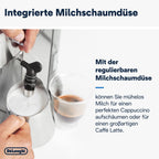 De'Longhi Dedica Style EC 685.M Cafetera Espresso de Brazo con Vaporizador, 15 cm, Plata