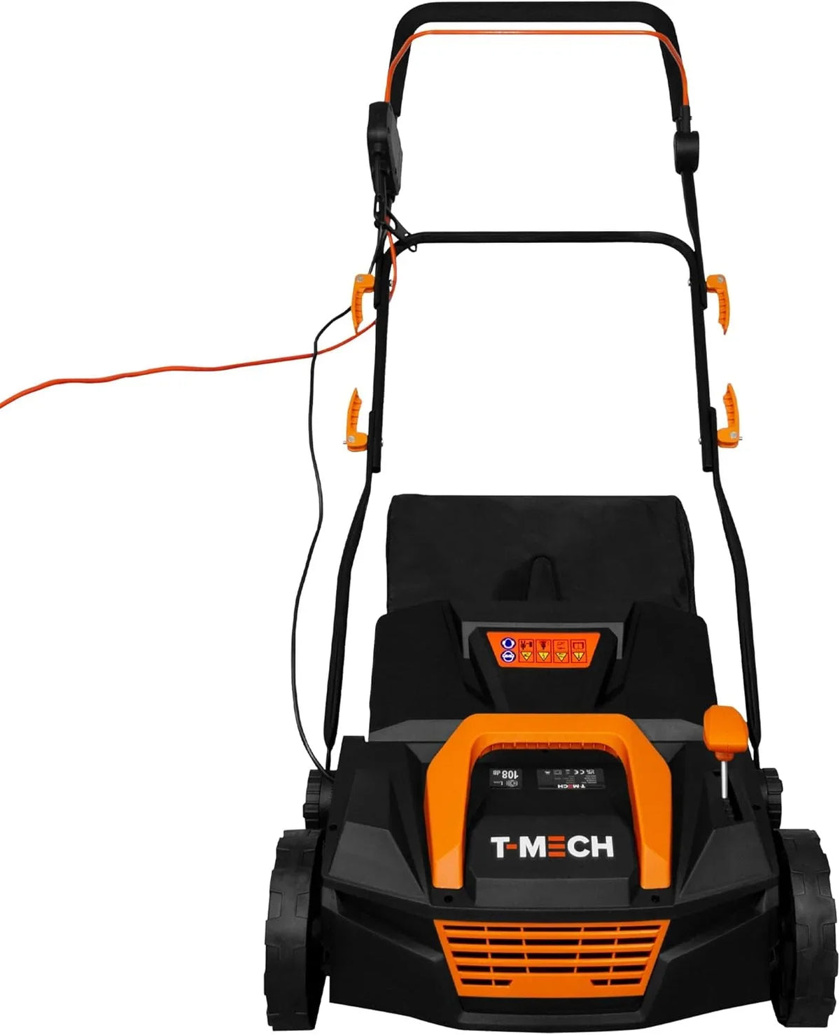 T-Mech Barredora Eléctrica para Césped Artificial 1800 W con Bolsa de 50 L