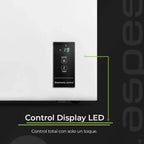 Aspes ACHH4500EDC Congelador Horizontal 418 L, Dual Cooling, Motor Inverter, 2 Cestas, Blanco