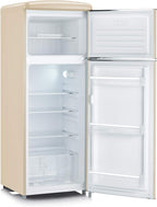 SEVERIN RKG 8933 Frigorífico Combi Retro 206 L con Congelador 4 Estrellas