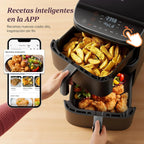 COSORI Turbo Tower Freidora de Aire 10,8 L Doble Cesta Vertical, 2630 W, 6 Funciones
