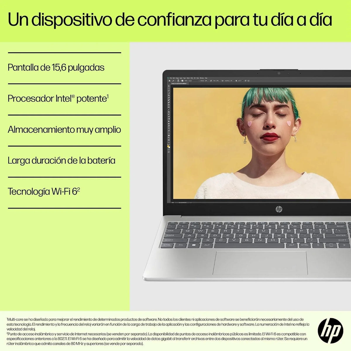 HP 15-fd0377ns Portátil 15,6" FHD Intel Core i5-1334U, 16 GB RAM, 1 TB SSD, Windows 11, Teclado Español