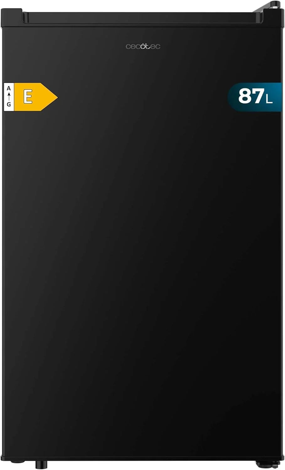 Cecotec Bolero CoolMarket TF 87 Black Congelador Vertical 87 L, 83,6 cm, Puerta Reversible