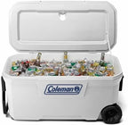 Coleman Nevera Portátil Marine 90 L, Hasta 5 Días de Frío, Blanca