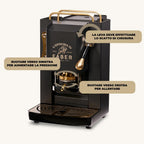 Faber Pro Total Deluxe Cafetera de Monodosis ESE 44 mm de Latón, 1,3 L