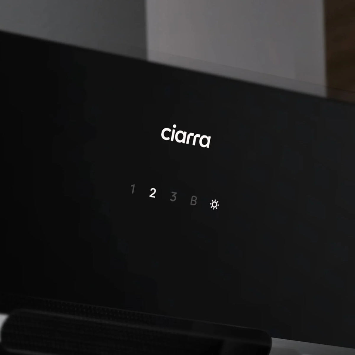 CIARRA CBCB6736F Campana Inclinada 60 cm 650 m³/h con WiFi, Control Táctil y Booster