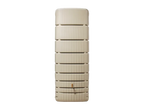 4rain Depósito de Agua de Lluvia SLIM 650 L con Grifo y Sujeción Antiviento