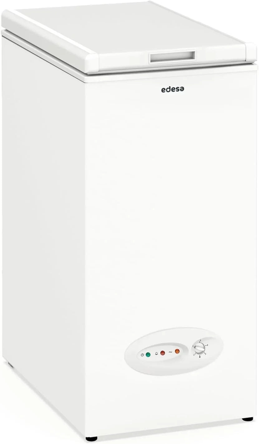 Edesa EZH-0611 Congelador Horizontal 59 L con Termostato Ajustable y Alarma, Blanco