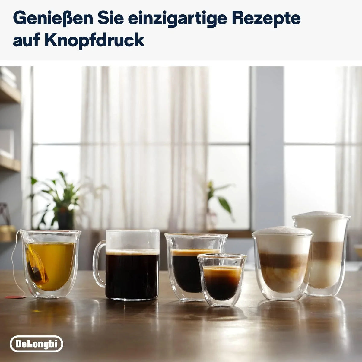 De'Longhi Magnifica Evo ECAM 292.81.B Cafetera Superautomática con LatteCrema, 7 Bebidas