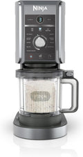Ninja CREAMi Deluxe NC502EU Heladera y Máquina de Bebidas Heladas con 10 Programas y 2 Tarrinas