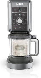 Ninja CREAMi Deluxe NC502EU Heladera y Máquina de Bebidas Heladas con 10 Programas y 2 Tarrinas