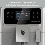 WMF Perfection 640 Cafetera Superautomática con Sistema de Leche, 16 Especialidades y Doble Thermoblock