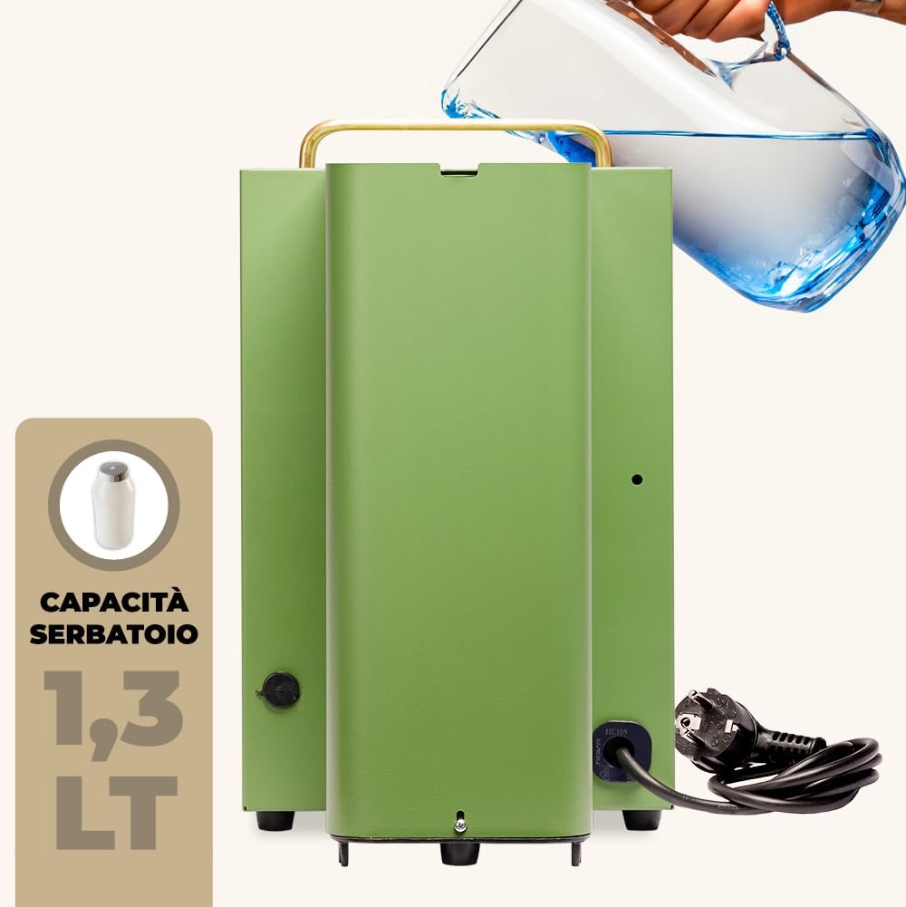 Faber Pro Total Deluxe Cafetera de Monodosis ESE 44 mm de Latón, 1,3 L