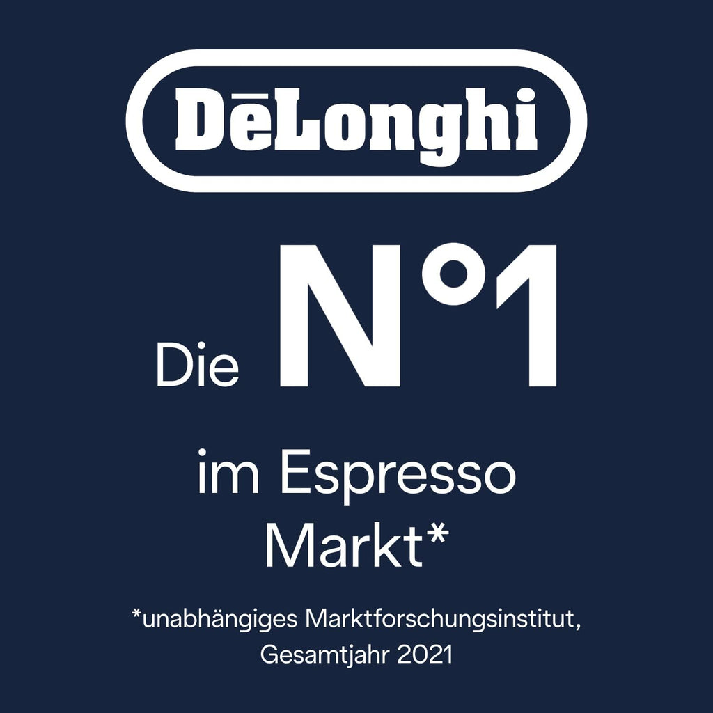 De'Longhi Dedica Style EC 685.M Cafetera Espresso de Brazo con Vaporizador, 15 cm, Plata