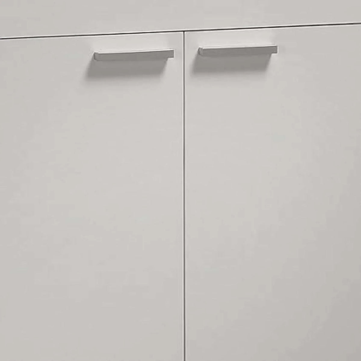 Mueble de Baño Sabela 80 cm Blanco Brillo con Lavabo PMMA, Espejo, 2 Cajones y 2 Puertas