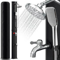 Sonnewelt Ducha Solar de Jardín 60 L con Funda y Ducha de Mano