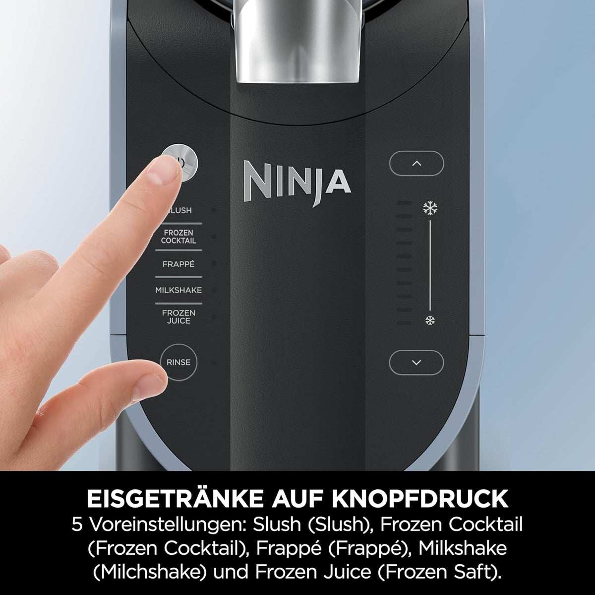 Ninja SLUSHi FS301EU Máquina de Granizados y Bebidas Heladas 1,9 L, Verde