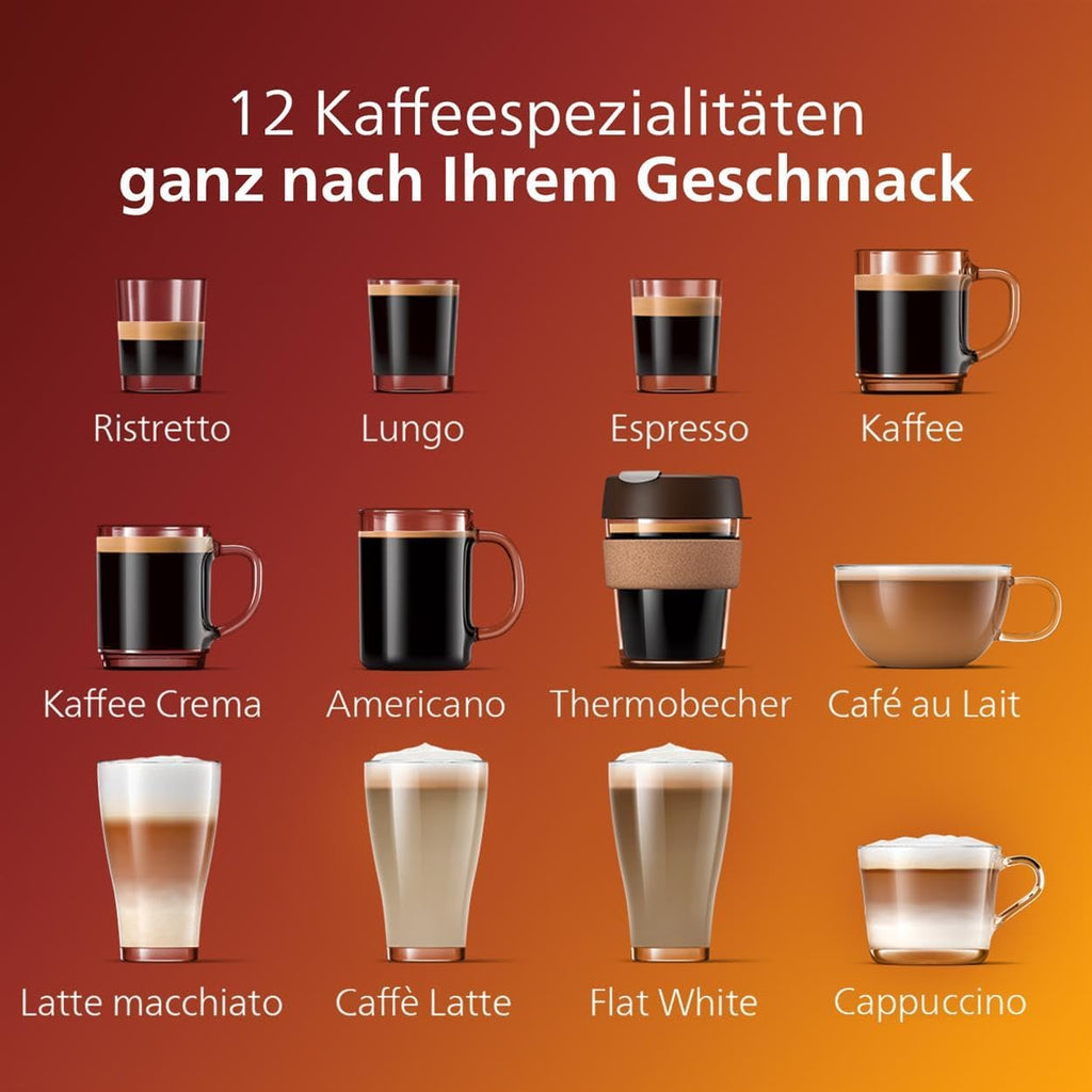 Serie 5400 EP5441/50 Cafetera Superautomática LatteGo con 12 Bebidas y Pantalla TFT