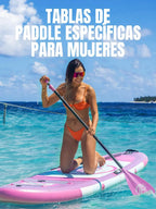 Niphean Tabla de Paddle Surf Hinchable 305 cm con Accesorios, SUP para Adultos y Principiantes