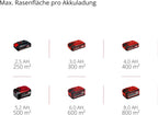 Einhell RASARRO 36/42 Cortacésped a Batería 36 V, 42 cm, hasta 725 m², con 2 Baterías 5,2 Ah