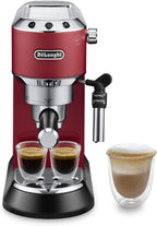De'Longhi Dedica Style EC 685.M Cafetera Espresso de Brazo con Vaporizador, 15 cm, Plata - imagen 6