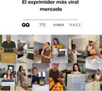 Citring One Exprimidor de Naranjas Eléctrico Automático, Hecho en España, Negro