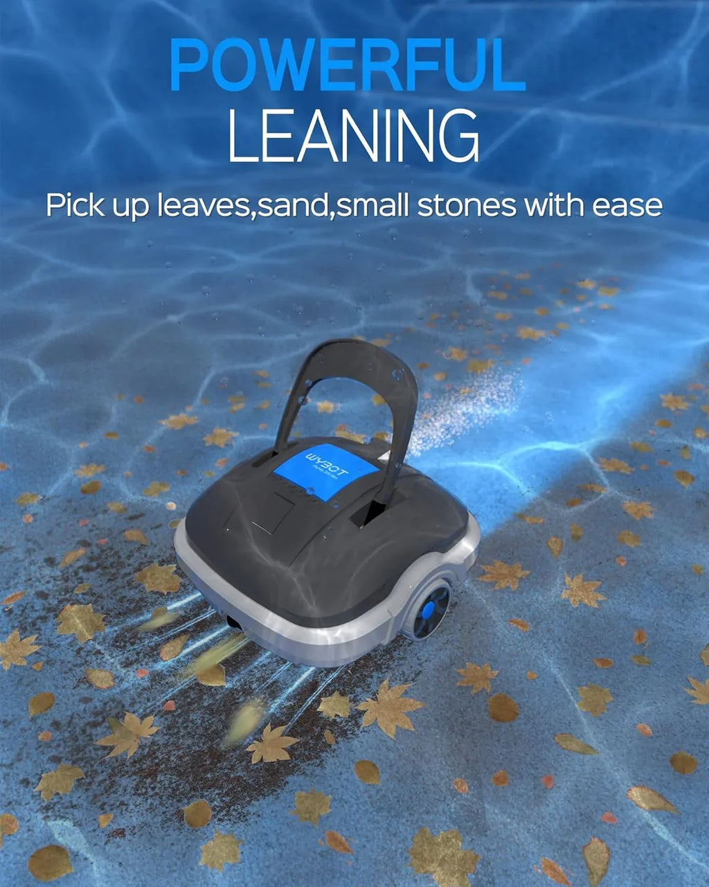 WYBOT Osprey 200 Max Robot Limpiafondos sin Cable para Piscinas hasta 80 m², 100 min