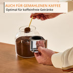 Krups Coffee Crush Extra SA4028E0 Cafetera Superautomática de Solo 15 cm con Molinillo de Acero