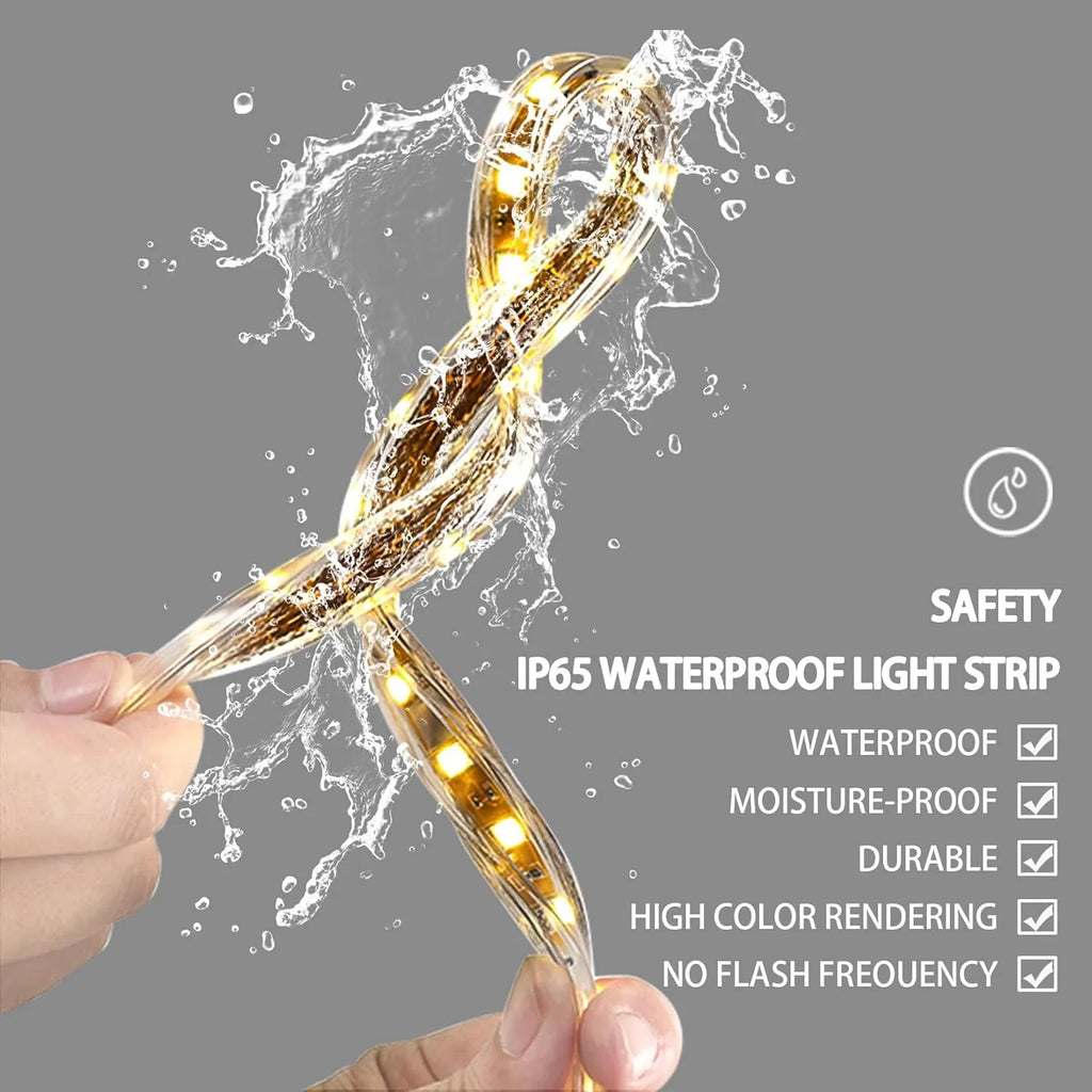 LUVODI Espejo de Baño LED 80 x 80 cm Antivaho con Doble Luz y Interruptor Táctil