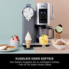 Ninja CREAMi Scoop & Swirl NC701EU Heladera con 13 Programas y 2 Recipientes