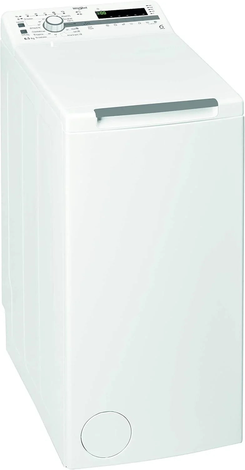 Whirlpool TDLR 65230SS EU/N Lavadora Carga Superior 6,5 kg, 1200 rpm, 6th Sense y FreshCare