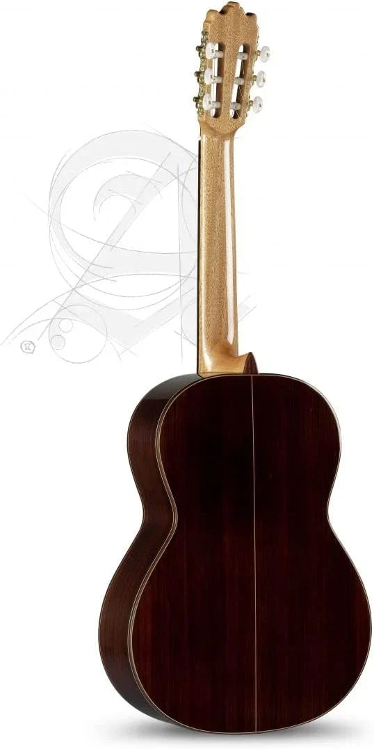 Alhambra 4P Guitarra Clásica Española con Tapa de Cedro Macizo