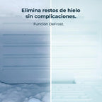 Cecotec Bolero CoolMarket Combi 296 DF WD Dark Frigorífico Combi 296 L con Dispensador de Agua