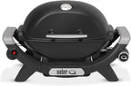 Weber Q 1100N Barbacoa de Gas Portátil con Encendido Electrónico, Negro Medianoche