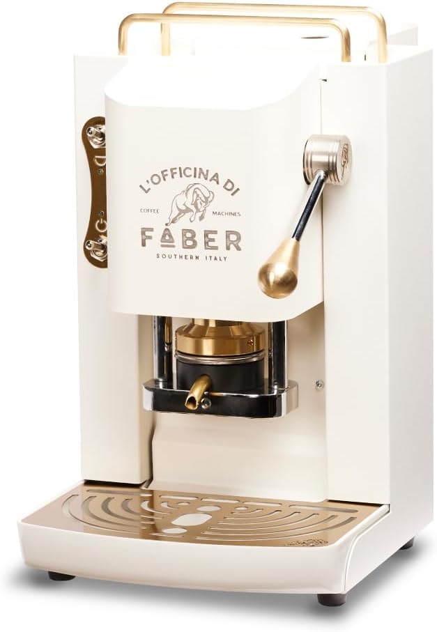 Faber Pro Total Deluxe Cafetera de Monodosis ESE 44 mm de Latón, 1,3 L - imagen 5