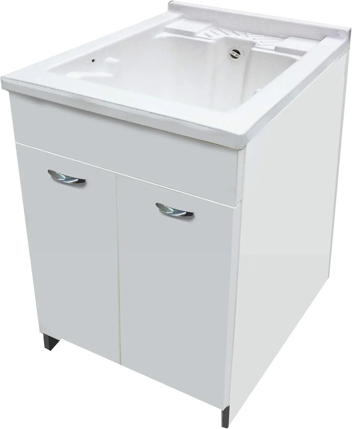 Mabel Mueble Lavadero con Pila y Tabla de Lavar 60 x 50 x 82 cm Blanco