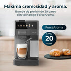 Cecotec FreeStyle Latte Cafetera Multicápsula 20 Bares con Depósito de Leche, 1350 W