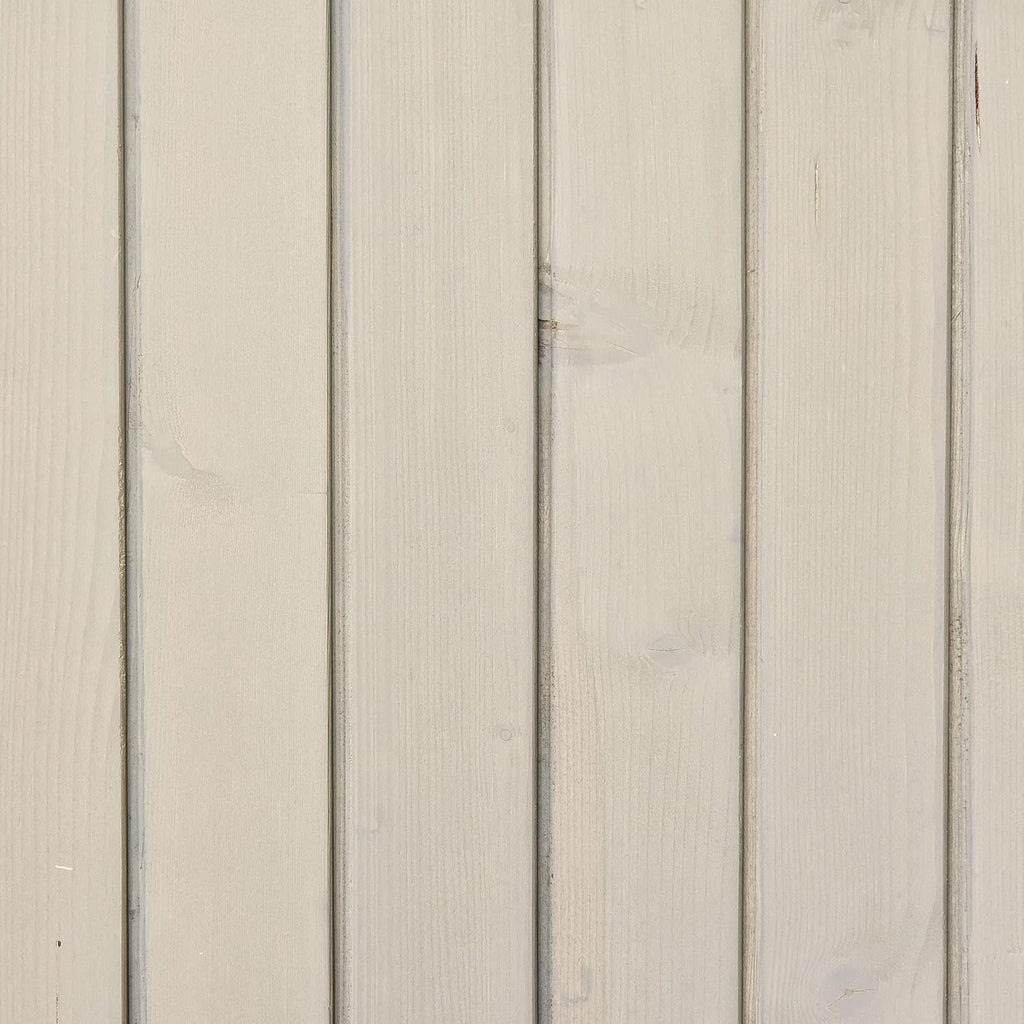 Outsunny Armario de Jardín de Madera Maciza 127,5 x 50 x 164 cm con Doble Puerta y Techo Impermeable