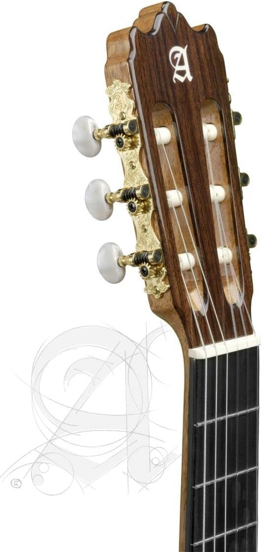 Alhambra 4P Guitarra Clásica Española con Tapa de Cedro Macizo